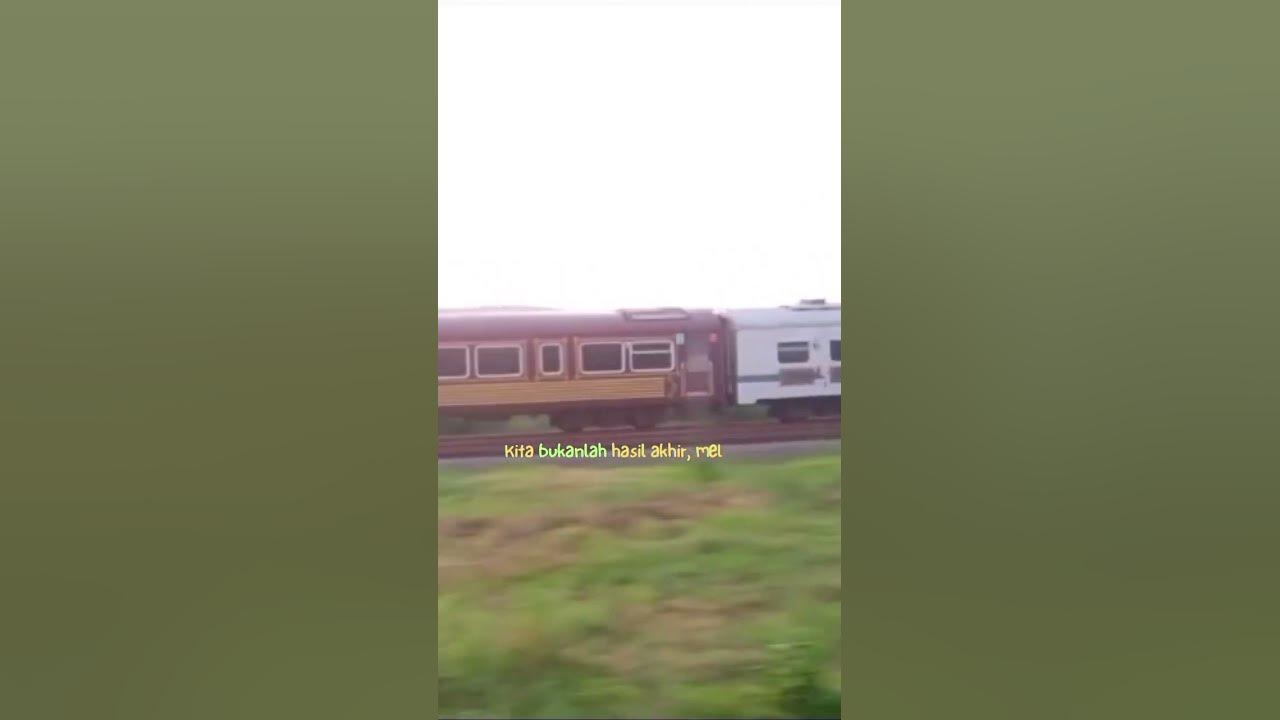 Kereta api java priority melintas di sore hari pos jpl notog keretaapi