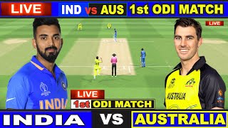 Live: IND Vs AUS, 1st ODI | Live Scores & Commentary | India Vs Australia | 1st innings