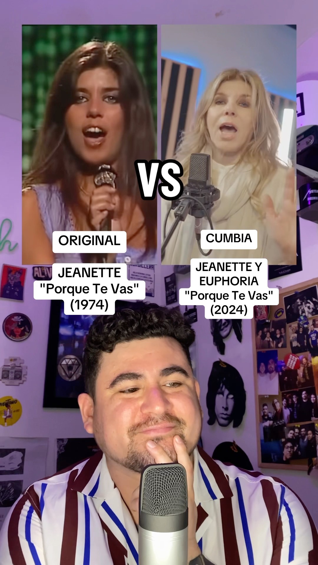 JEANETTE relanza Porque Te Vas en CUMBIA ¿Qué versión PREFIERES? ??