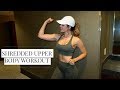 SHREDDED UPPER BODY WORKOUT - IVANA CECILIA