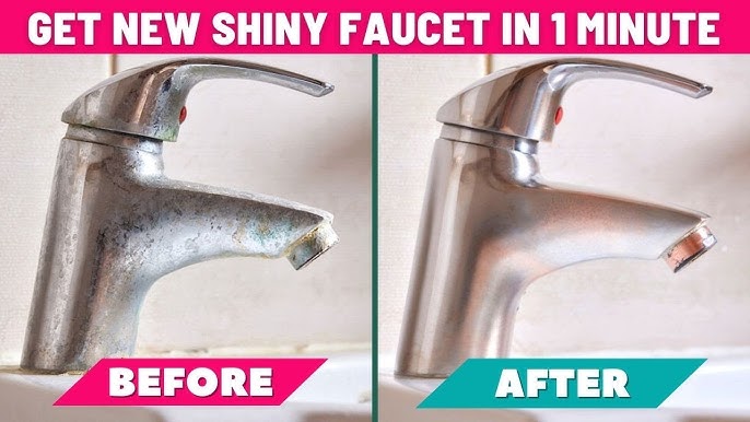 Easily Clean Your Bathroom Sink Faucet 2024