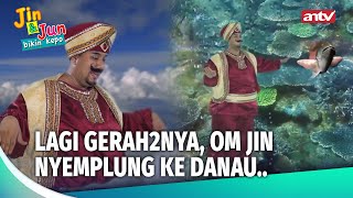 Enaknya Om Jin Bisa Berenang Dan Terbang Sesuka Hati! | Jin & Jun Bikin Kepo Eps 7 (2/4)
