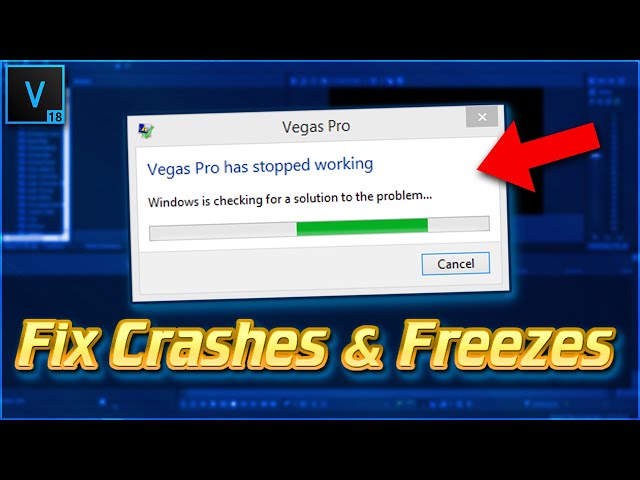 VEGAS Pro 18: How To Fix All Crashes & Freezes - Tutorial #506 - YouTube