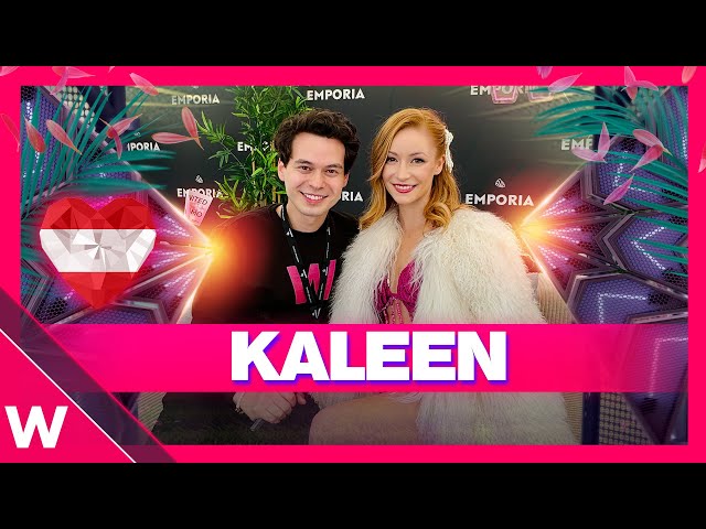 🇦🇹 Kaleen (Austria Eurovision 2024) | Emporia Lounge Interview in Malmö