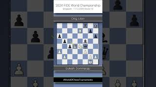 Gukesh D vs. Ding, Liren, 2024 FIDE World Championship, Round 13, ½-½
