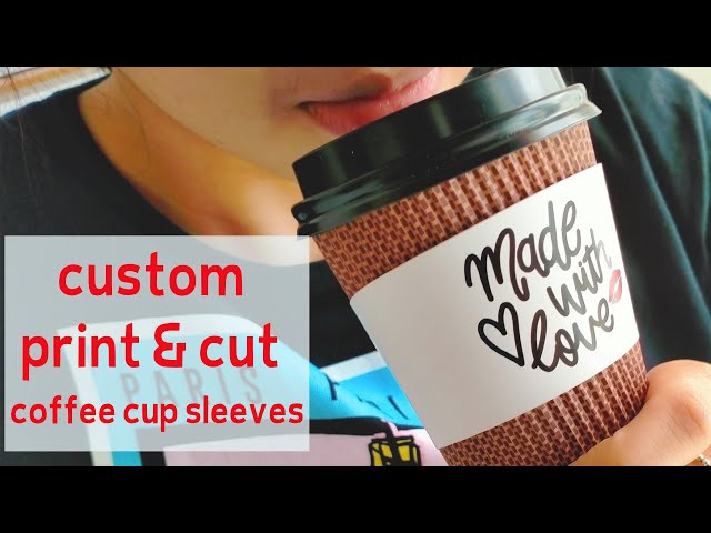 Personalized Foam Cups Sleeves - Bulk Printing