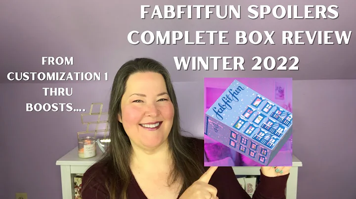 Fabfitfun Full Spoilers Complete Box Review of Win...