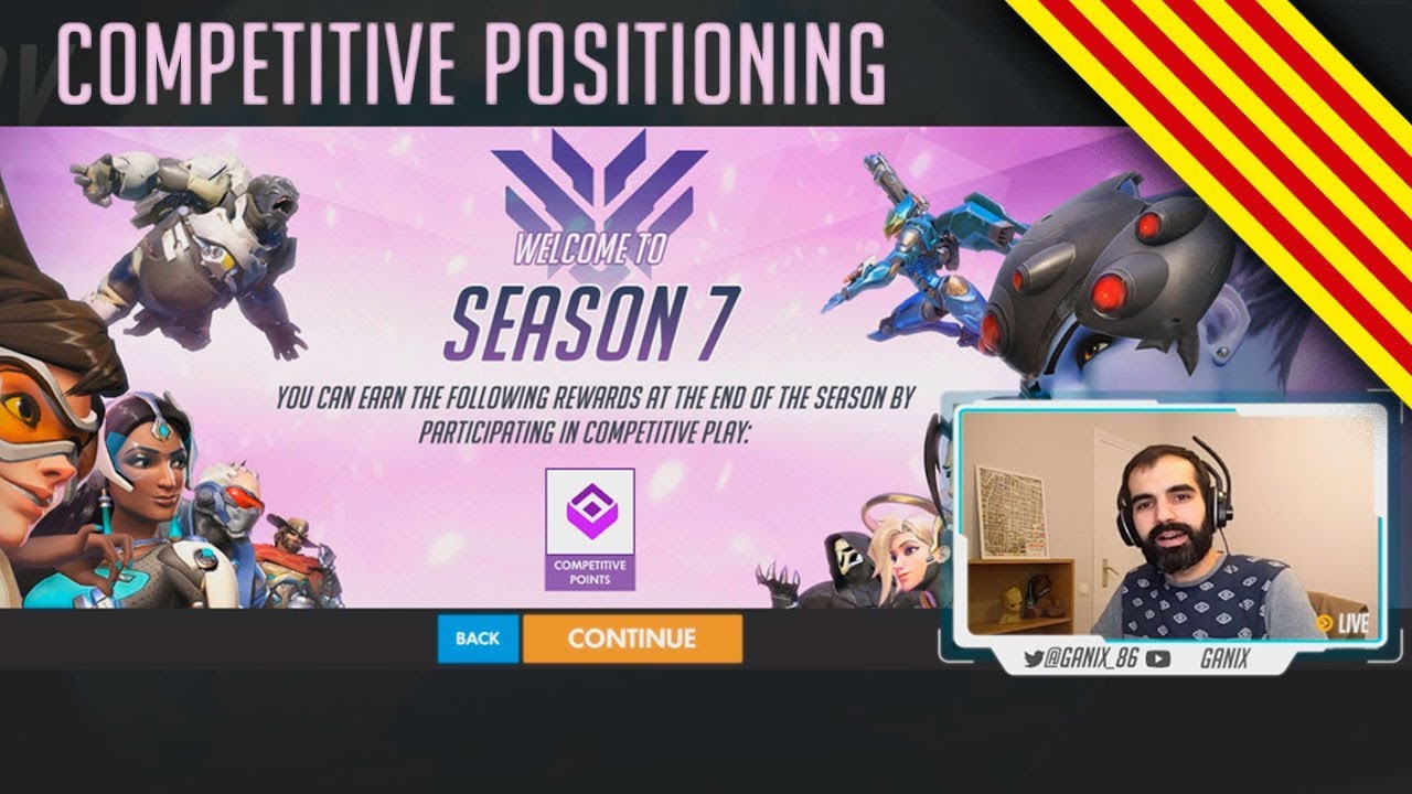 Overwatch competitive gameplay season 7 positioning