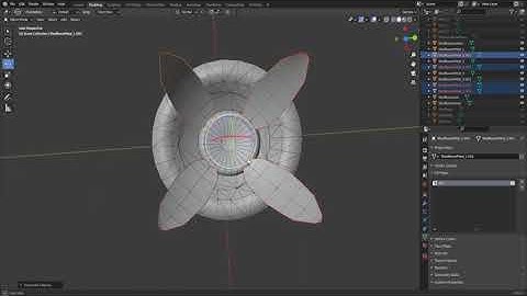 Gimbal Widget and Bounding Box Center to duplicate and rotate Flower Petals - www.Pencilgun.com