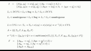 Operations on Push Down Automata