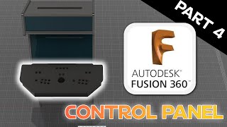 Mastering Autodesk #fusion360  Retro Arcade Cabinet tutorial  [part 4 of 5]