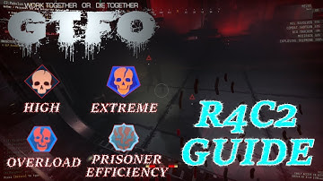 *New* Enemies & Alarm Doors? Things Are Looking Fun! - GTFO R4C2 Guide