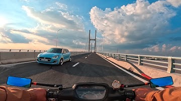 Lái Xe Từ Cầu Hàm Luông Đến Cầu Rạch Miễu 2 Thẳng Lên Cao Tốc Trung Lương #532