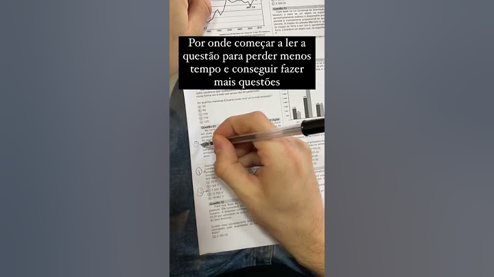 Método para fazer as provas mais rápido e acertar mais questões