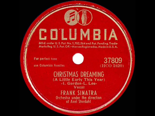 Frank Sinatra - Christmas Dreaming (A Little E