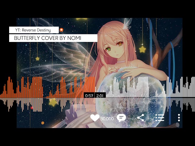 《Butterfly - Smile》cover by: 糯米Nomi (Full Version) class=