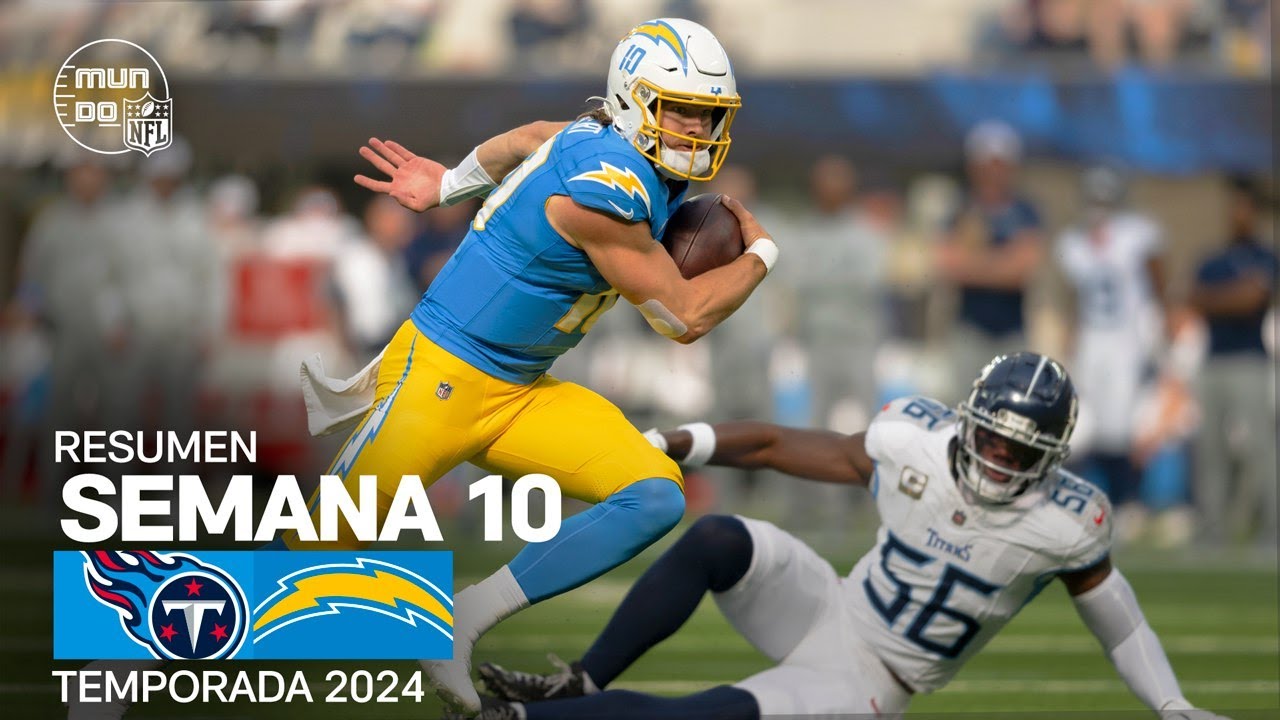 WATCH: Tennessee Titans vs. Los Angeles Chargers | Resumen NFL en español – Semana 10 | NFL Highlights 2024 WATCH: Tennessee Titans vs. Los Angeles Chargers | Resumen NFL en español – Semana 10 | NFL Highlights 2024