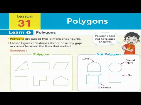 Primary 3  grade 3-1st term 31- Polygons - Parallelograms. شرح ماث ثالثه إبتدائى لغات