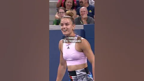Fan PROPOSES to Maria Sakkari! 💍 - DayDayNews