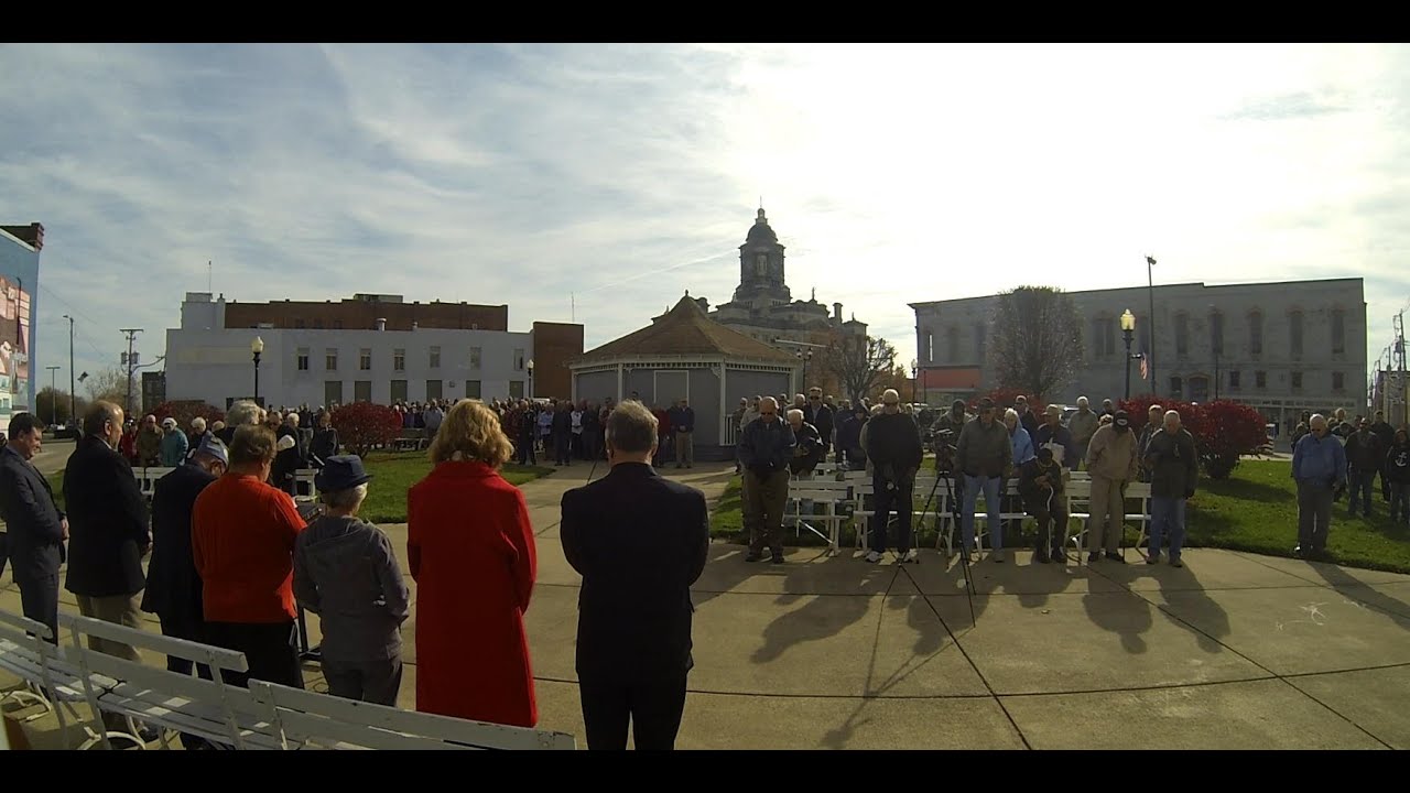 2015 Veterans Day Frankfort, Indiana  Patty Keaton Parks & Erick F Dircks