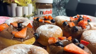 SOFT DONUTS | easy and delicious recipe at home by mom’s kitchen | #donut screenshot 2