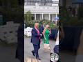 For A Moment Trump Forgets Melania And Is Accompanied By His Secretary