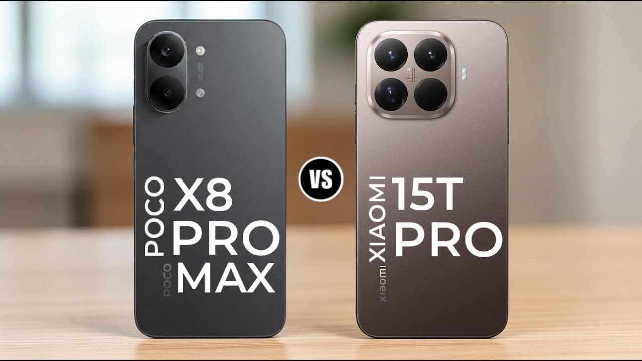 Poco X8 Pro Max vs Xiaomi 15T Pro