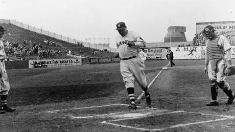 May 25 1935 Babe Ruth hits his final 3 homeruns in...