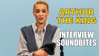 Nathalie Emmanuel Talks About 'Arthur The King' Movie!