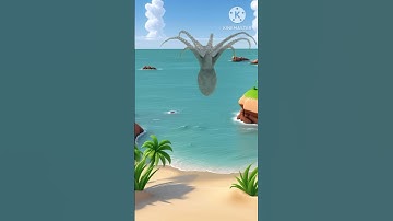 Thumbnail of Octopus funny song 3D animation short feed #funny #shortvideo 🐙🐙🐙