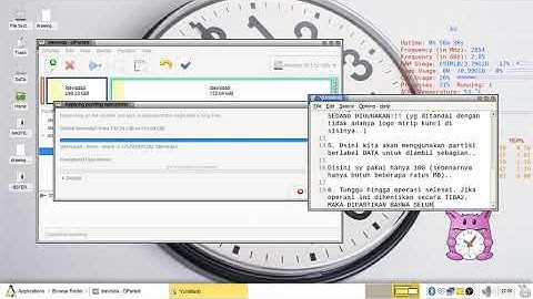 Membuat partisi efi (UEFI) menggunakan GParted di Linux (100% Tanpa Windows)