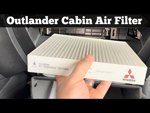 How To Replace 2022 – 2024 Mitsubishi Outlander Cabin Air Filter – Replacement Or Change Location