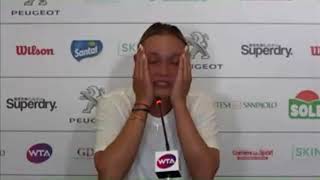 Donna Vekic: Its literally impossible to make tennis fair right now | Palermo 2020