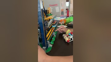 Loop Coaster (Lego, No Motor, 5 Laps Around, 2 Loops)