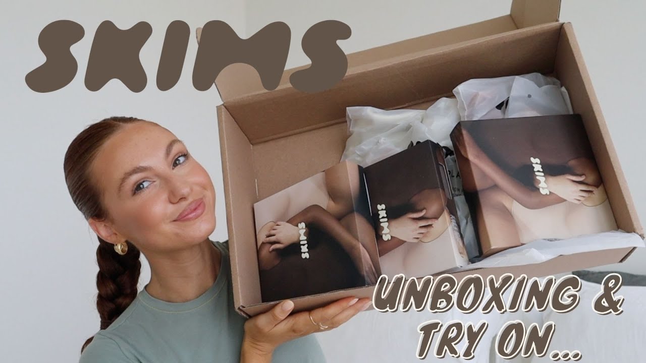 skims haul 🌸 #skims #haul #unbox #skimsboyfriend #skimsloungeset #ski