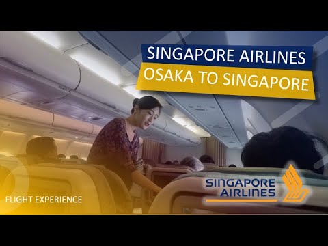 Flight Report | Singapore Airlines SQ621 Osaka to Singapore Economy Class