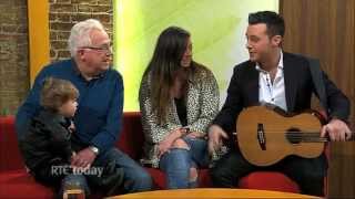 Nathan Carter Meets Baby Noah On RTÉs Today Show