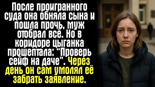 видео: После проигранного суда она обняла сына и пошла прочь, муж отобрал всё. Но в коридоре цыганка... картинка: После проигранного суда она обняла сына и пошла прочь, муж отобрал всё. Но в коридоре цыганка...