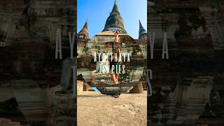 Visit the Ayutthaya Ancient Temples. ? thailand asia travel itinerary