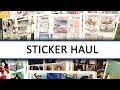 Planner Sticker Haul #93 (so many kits!)