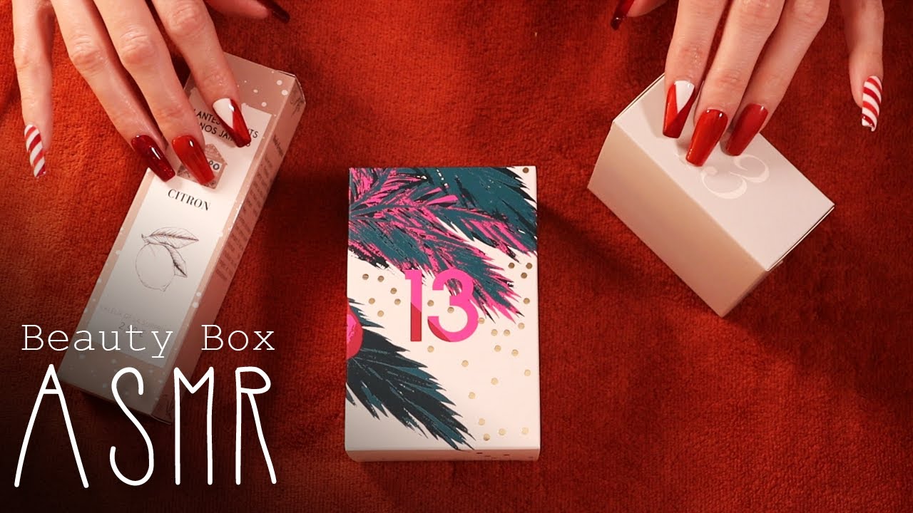 ASMR Beauty Advent Calendar Dec 13th comparison (🎧 soft spoken, Glossybox/Blissim/BIOtyfull Box FR)