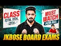 JKBOSE Class 10th, 11th & 12th Exam Month?😱 Exam Form Submission?📃| JKBOSE Exams | JKBOSE Wallah