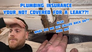 Plumbing Insurance Denying Coverage For A Water Leak?! Find Out Why