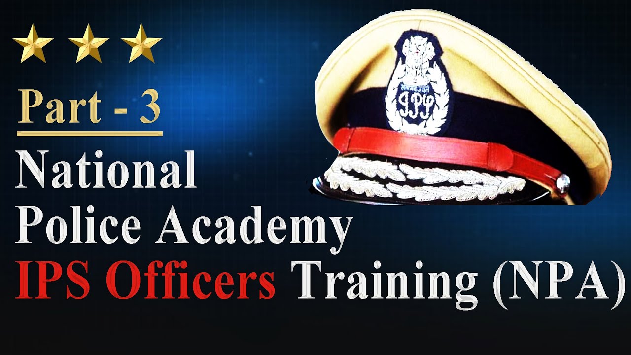 National Police Academy Training (NPA) Interview with Vijay IPS | Part 3 | Israel Jebasingh