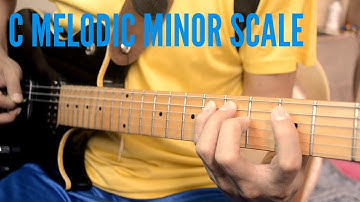 C Melodic Minor Scale