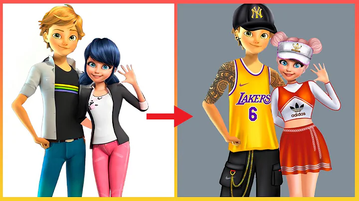 Miraculous Ladybug Adrian Glow Up - Miraculous Car...