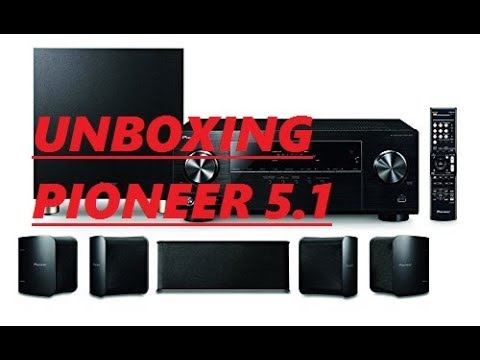 Unboxing Pioneer HTP-074 Home Theater System