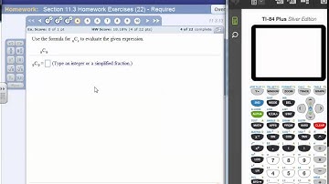 FGCU Section 11.3 Homework Exercises #1 Through #5 in MyMathLab