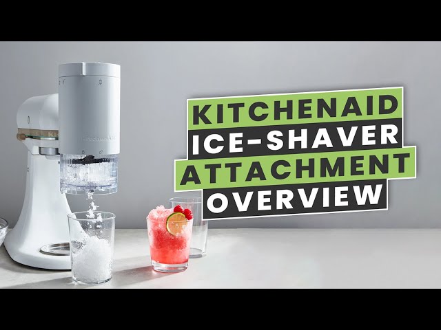 KitchenAid Ice Shaver 5KSMSIA  Accessories Overview 