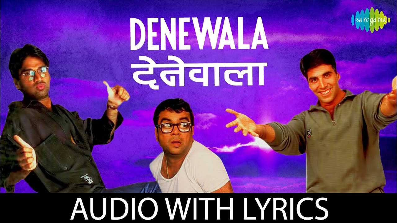 Denewala Jabhi Deta with Lyrics  Hera Pheri  Akshay Kumar  Abhijeet  Hariharan  Vinod Rathod